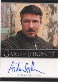 2012 Rittenhouse Archives Game of Thrones Autographs Aidan Gillen Image
