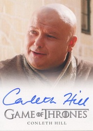 2012 Rittenhouse Archives Game of Thrones Autographs Conleth Hill Full-Bleed 2012 Rittenhouse Archives Game of Thrones Autographs Conleth Hill Full Bleed Image