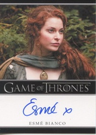 2012 Rittenhouse Archives Game of Thrones Autographs Esme Bianco Image