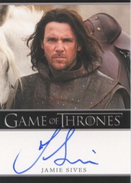 2012 Rittenhouse Archives Game of Thrones Autographs Jamie Sives Image