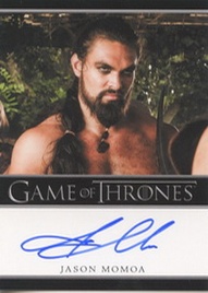 2012 Rittenhouse Archives Game of Thrones Autographs Jason Momoa Image