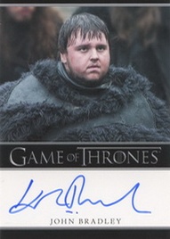 2012 Rittenhouse Archives Game of Thrones Autographs John Bradley Image