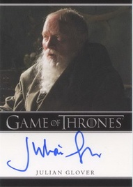2012 Rittenhouse Archives Game of Thrones Autographs Julian Glover Image