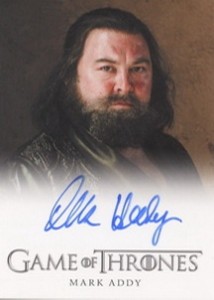 2012 Rittenhouse Game of Thrones Autographs Mark Addy Full Bleed 2012 Rittenhouse Archives Game of Thrones Autographs Mark Addy Full Bleed 214x300 Image