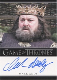 2012 Rittenhouse Archives Game of Thrones Autographs Mark Addy Image
