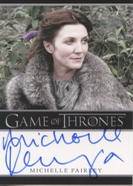 2012 Rittenhouse Game of Thrones Autographs Michelle Fairley 2012 Rittenhouse Archives Game of Thrones Autographs Michelle Fairley Image