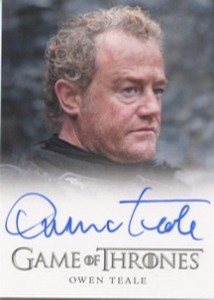 2012 Rittenhouse Archives Game of Thrones Autographs Owen Teale Full Bleed 2012 Rittenhouse Archives Game of Thrones Autographs Owen Teale Full Bleed 214x300 Image