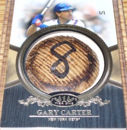 2012 Topps Tier One Baseball Bat Knobs Gary Carter 260x265 Image