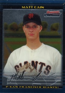 Matt Cain Cards - 2002 Bowman Chrome Draft Matt Cain rookie card 202 Bowman Chrome Draft Matt Cain 211x300 Image