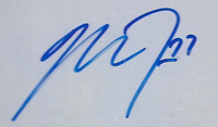 Mike Trout Autograph Image