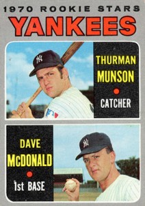 1970 Topps Thurman Munson RC 212x300 Image