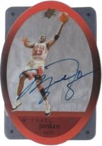 Michael Jordan Cards - 1996 SPX Michael Jordan Autograph 1996 SPX Michael Jordan Autograph 211x300 Image