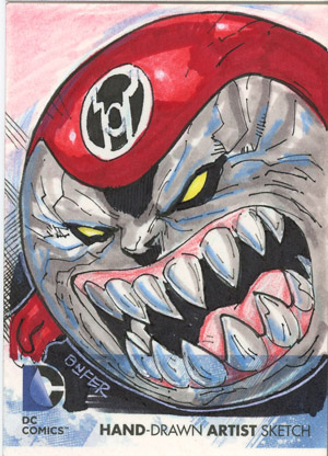 2012 Cryptozoic DC Comics The New 52 Sketch Cards Bien Flores Image
