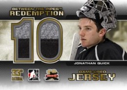 2012 ITG Between the Pipes Memorabilia Redmeption Jonathan Quick 2012 ITG Between the Pipes Memorabilia Redmeption Jonathan Quick 260x185 Image