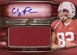 2012 SPx Football Rookie Auto Jersey 57 Coby Fleener 2012 SPx Football Rookie Auto Jersey 57 Coby Fleener 260x185 Image