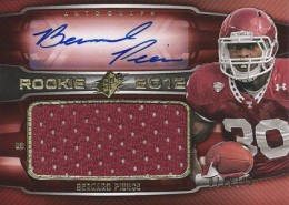 2012 SPx Football Rookie Auto Jersey 73 Bernard Pierce 2012 SPx Football Rookie Auto Jersey 73 Bernard Pierce 260x185 Image