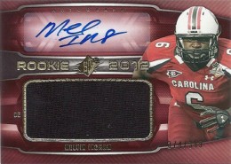 2012 SPx Football Rookie Auto Jersey 74 Melvin Ingram 2012 SPx Football Rookie Auto Jersey 74 Melvin Ingram 260x185 Image