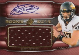 2012 SPx Football Rookie Auto Jersey 82 Brock Osweiler 2012 SPx Football Rookie Auto Jersey 82 Brock Osweiler 260x182 Image