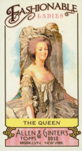 2012 Topps Allen & Ginter Fashionable Ladies FL-3 The Queen 2012 Topps Allen Ginter Fashionable Ladies FL 3 The Queen 164x300 Image