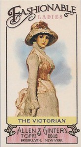 2012 Topps Allen & Ginter Fashionable Ladies FL-4 The Victorian 2012 Topps Allen Ginter Fashionable Ladies FL 4 The Victorian 165x300 Image