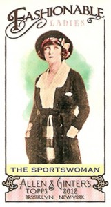 2012 Topps Allen & Ginter Fashionable Ladies FL-8 The Sportswoman 2012 Topps Allen Ginter Fashionable Ladies FL 8 The Sportswoman 161x300 Image
