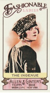 2012 Topps Allen & Ginter Fashionable Ladies FL-9 The Ingenue 2012 Topps Allen Ginter Fashionable Ladies FL 9 The Ingenue 161x300 Image