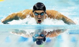 2012 Topps Allen & Ginter Autographs - Michael Phelps 2012 Topps Allen and Ginter Autographs Michael Phelps 260x156 Image