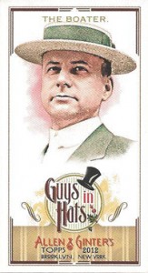 2012 Topps Allen and Ginter Baseball Guys in Hats GH-2 The Boater 2012 Topps Allen and Ginter Baseball Guys in Hats GH 2 The Boater 163x300 Image