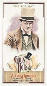 2012 Topps Allen and Ginter Baseball Guys in Hats GH-6 The Top Hat 2012 Topps Allen and Ginter Baseball Guys in Hats GH 6 The Top Hat 163x300 Image