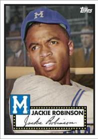 2012 Topps National Blowout Cards Promo Set Jackie Robinson 2012 Topps National Blowout Cards Promo Set Jackie Robinson Image