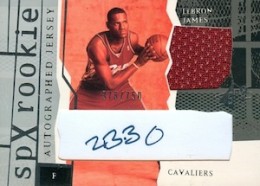 2003 04 SPx LeBron James RC 260x186 Image