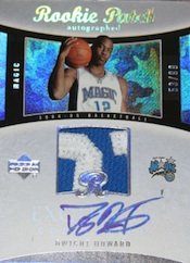 Dwight Howard Cards - 2004-05 Exquisite Dwight Howard RC 2004 05 Exquisite Dwight Howard RC Image