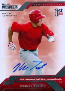 2009 TriStar Prospects Plus Mike Trout Autograph 2009 TriStar Prospects Plus Mike Trout Autograph 216x300 Image