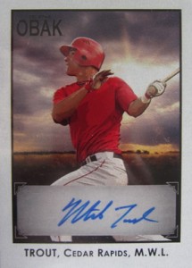 2010 TriStar OBAK Mike Trout Autograph 2010 TriStar OBAK Mike Trout Autograph 215x300 Image