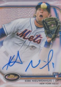 2012 Finest Baseball Rookie Autographs Kirk Nieuwenhuis #/198 2012 Finest Baseball Rookie Autographs Kirk Nieuwenhuis 211x300 Image