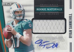 2012 Panini Rookies and Stars Rookie Materials Signatures 220 Ryan Tannehill 260x183 Image