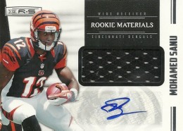 2012 Panini Rookies and Stars Rookie Materials Signatures 240 Mohamed Sanu 260x186 Image