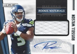 2012 Panini Rookies and Stars Rookie Materials Signatures 246 Russell Wilson 260x184 Image