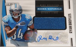 2012 Panini Rookies and Stars Rookie Materials Signatures 247 Ryan Broyles 260x161 Image