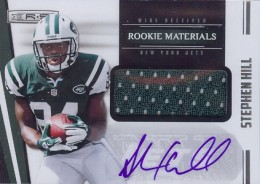 2012 Panini Rookies and Stars Rookie Materials Signatures 248 Stephen Hill 260x184 Image
