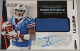 2012 Panini Rookies and Stars Rookie Materials Signatures 249 TJ Graham 260x165 Image