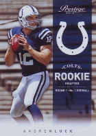 Andrew Luck Cards and Memorabilia Guide