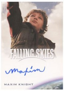 2012 Rittenhouse Falling Skies Season One Autographs Maxim Knight 2012 Rittenhouse Falling Skies Season One Autographs Maxim Knight 212x300 Image