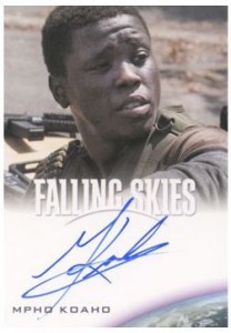 2012 Rittenhouse Falling Skies Season One Autographs Mpho Koaho 2012 Rittenhouse Falling Skies Season One Autographs Mpho Koaho 208x300 Image