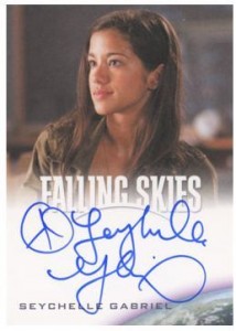 2012 Rittenhouse Falling Skies Season One Autographs Seychelle Gabriel 2012 Rittenhouse Falling Skies Season One Autographs Seychelle Gabriel 214x300 Image