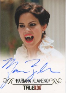 2012 Rittenhouse True Blood Premiere Edition Autographs Mariana Klaveno as Lorena Full Bleed 2012 Rittenhouse True Blood Premiere Edition Autographs Mariana Klaveno as Lorena Full Bleed 214x300 Image