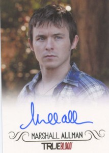 2012 Rittenhouse True Blood Premiere Edition Autographs Marshall Allman as Tommy Mickens Full Bleed 2012 Rittenhouse True Blood Premiere Edition Autographs Marshall Allman as Tommy Mickens Full Bleed 214x300 Image