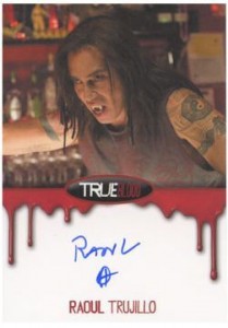 2012 Rittenhouse True Blood Premiere Edition Autographs Raoul Trujillo 209x300 Image