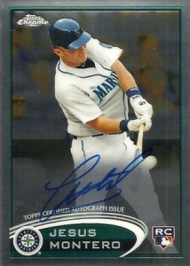 2012 Topps Chrome Baseball Autographs 170 Jesus Montero 2012 Topps Chrome Baseball Autographs 170 Jesus Montero 214x300 Image