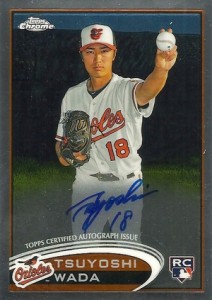 2012 Topps Chrome Baseball Autographs 185 Tsuyoshi Wada 2012 Topps Chrome Baseball Autographs 185 Tsuyoshi Wada 212x300 Image